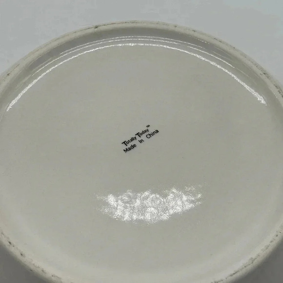 Totally Today Poinsettia Design Nesting Mixing Bowl Set 3 Heavy Duty Xmas Baking - Picture 2 of 12